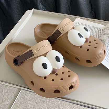 DIY 3D Big Eyes Shoe Charms for Clogs Bogg Bags and Sandals