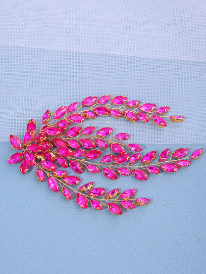 Luxury Crystal Bridal Tiara Headpiece for Women and Girls