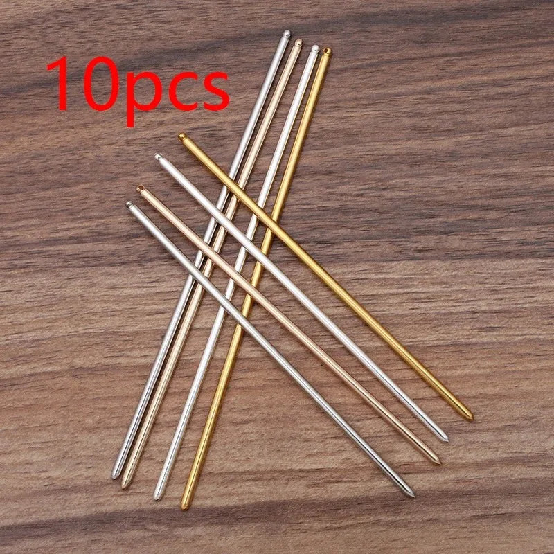 Elegant Metal Hair Pins Set for Bridal Jewelry Crafting and DIY Hair Accessories