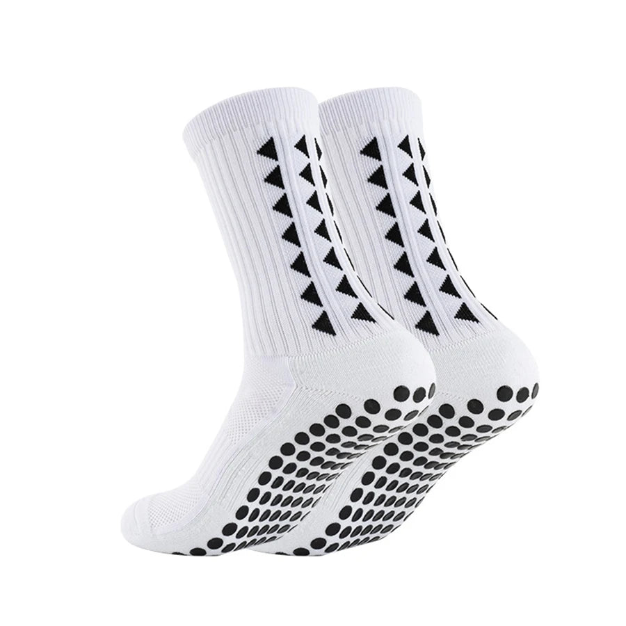 6 Pairs Grip Towel Bottom Sport Socks For Men Women