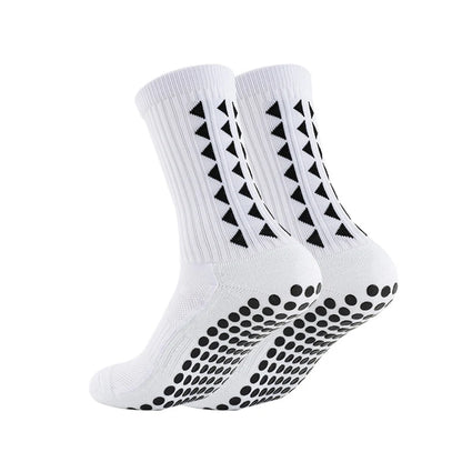 6 Pairs Grip Towel Bottom Sport Socks For Men Women