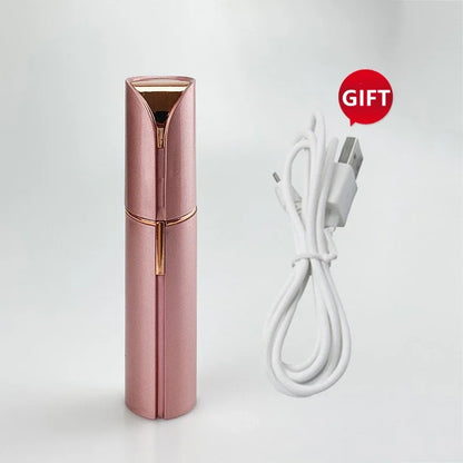 2024 New Epilator Face Hair Removal USB Electric Eyebrow Trimmer