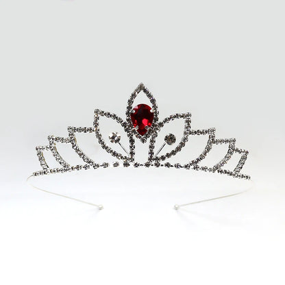 Zanlloy Elegant Crystal Bridal Tiara Crown for Weddings and Parties