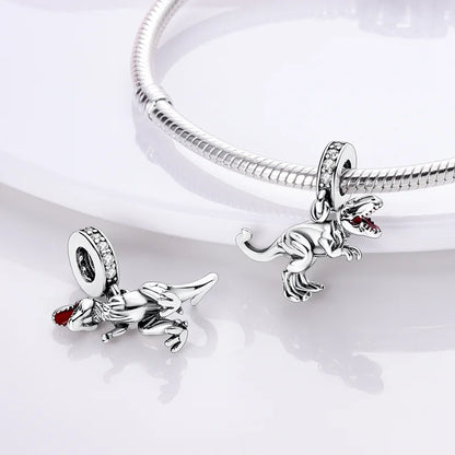 Sterling Silver Camera Coffee Cup Charm Beads for Qikaola Bracelet Jewelry DIY