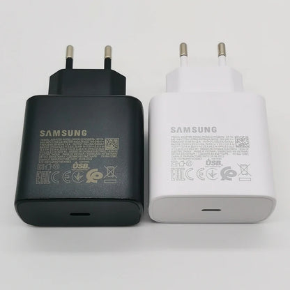Samsung 45W Super Fast USB C Charger With 1.8M Type C Cable For Galaxy S24 S23 S22 S21 S20 Note 20 Ultra Z Flip And Fold Series