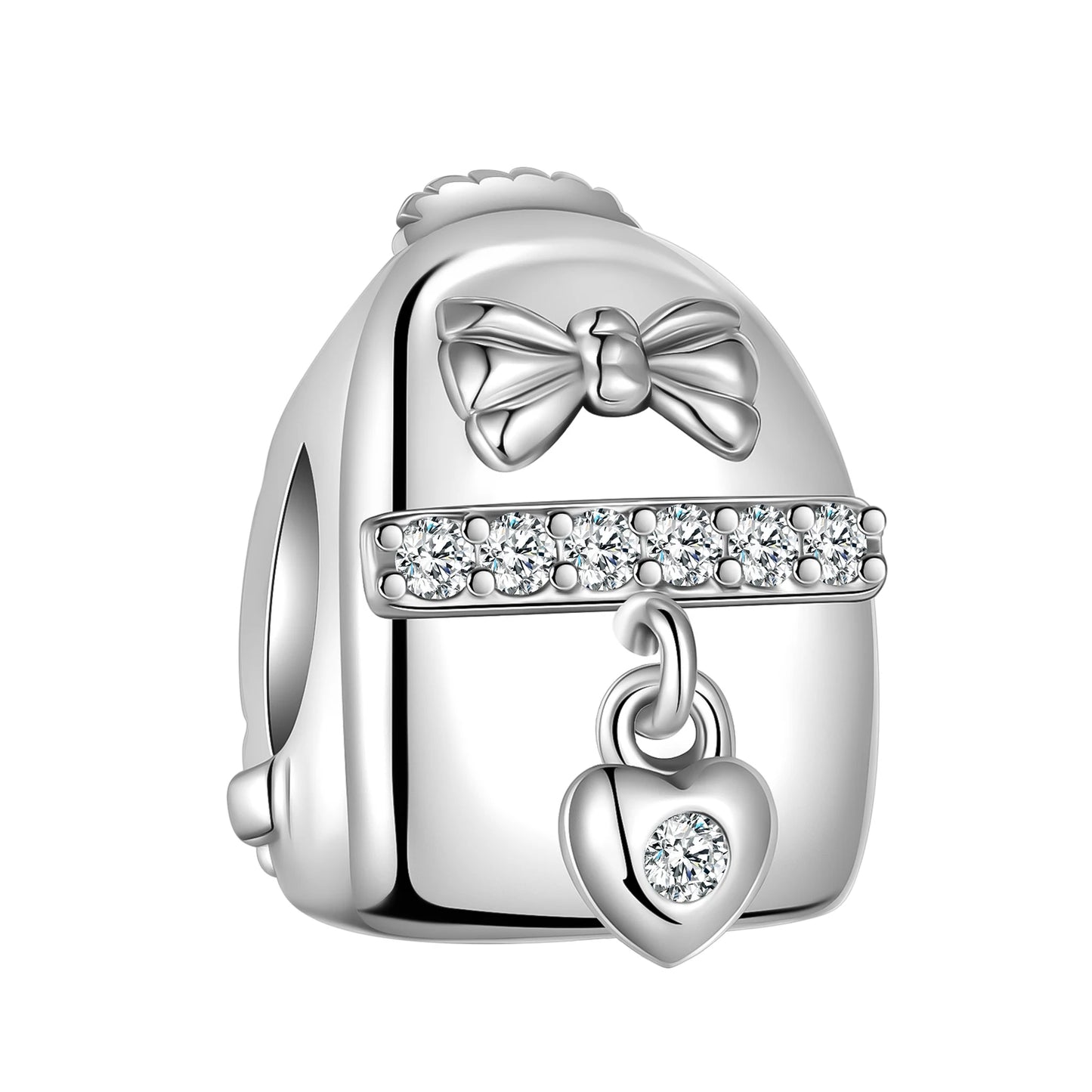 Elegant 925 Sterling Silver Butterfly Airplane Dangle Beads for Charm Bracelets