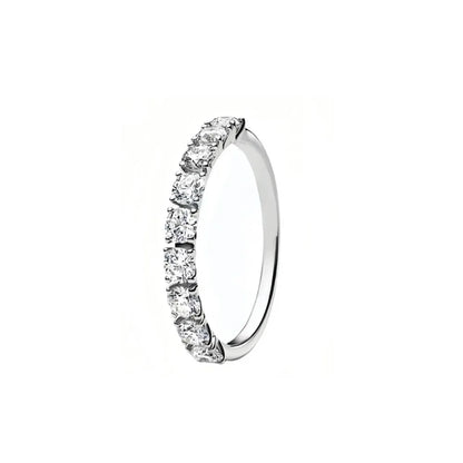 Elegant 925 Sterling Silver Zircon Ring for Women Mother's Day Gift B5679