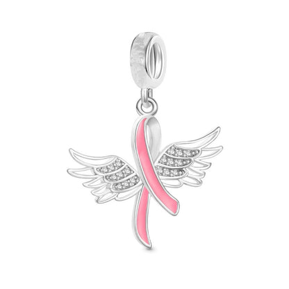Hot Pink Murano Glass Charm Bead For 925 Bracelet Pendant