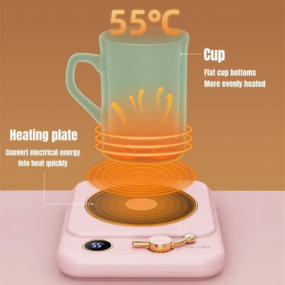 Coffee Cup Wamer Electric Mug Heater Keep Milk Tea Warm