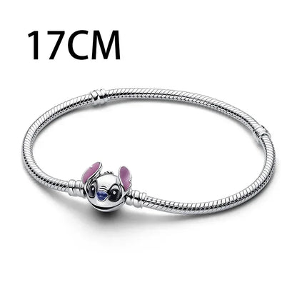 925 Sterling Silver Mermaid Angel Crown Charm Set with Zircon Beads Ring Earrings and Bracelet Jewelry Collection 2025