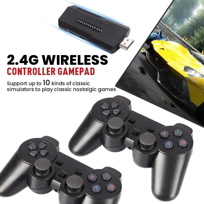 X2 Plus 256G 50000 Game GD10 Pro 4K Game Player 3D HD Retro Video Game Console Wireless Controller TV 50 Emulator For Kids Gifts