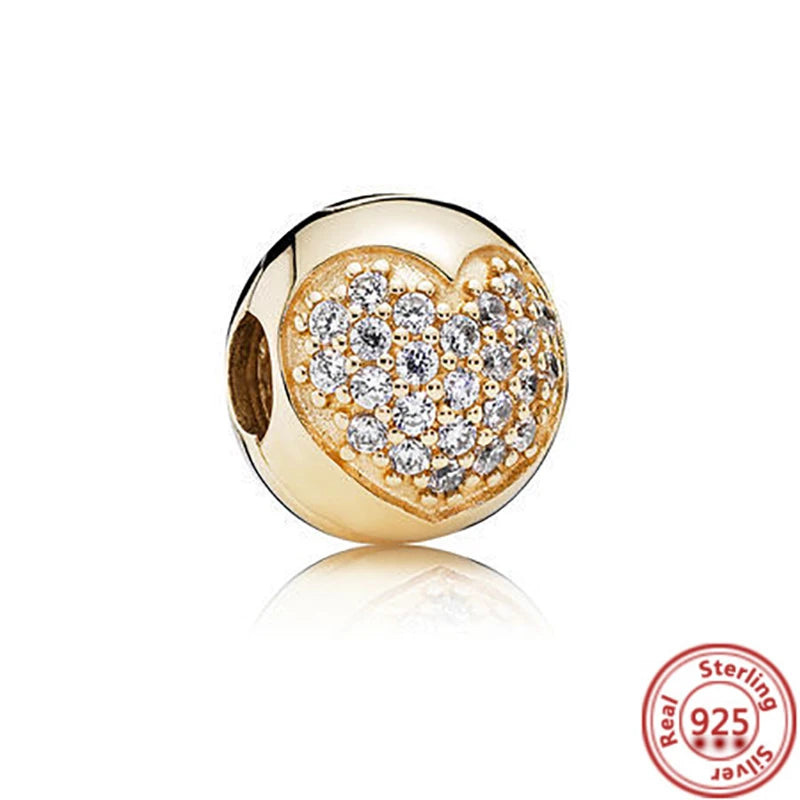 925 Sterling Silver Zodiac Pendant with Colorful Zircon for Charm Bracelets Y850 3mm-4mm
