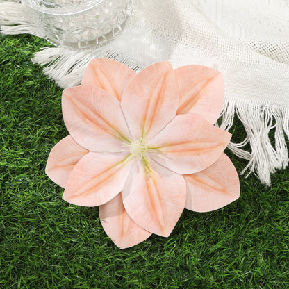 Awaytr Hawaiian Flower Hair Clip for Women and Girls - Romantic Bohemian Floral Side Bangs Accessory