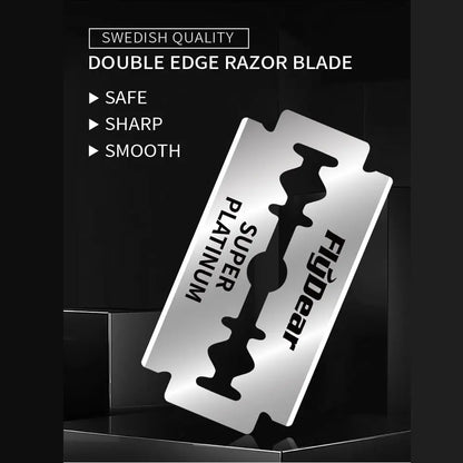 Razor Stainless Steel Double-Blade Razor for Men Shaving
