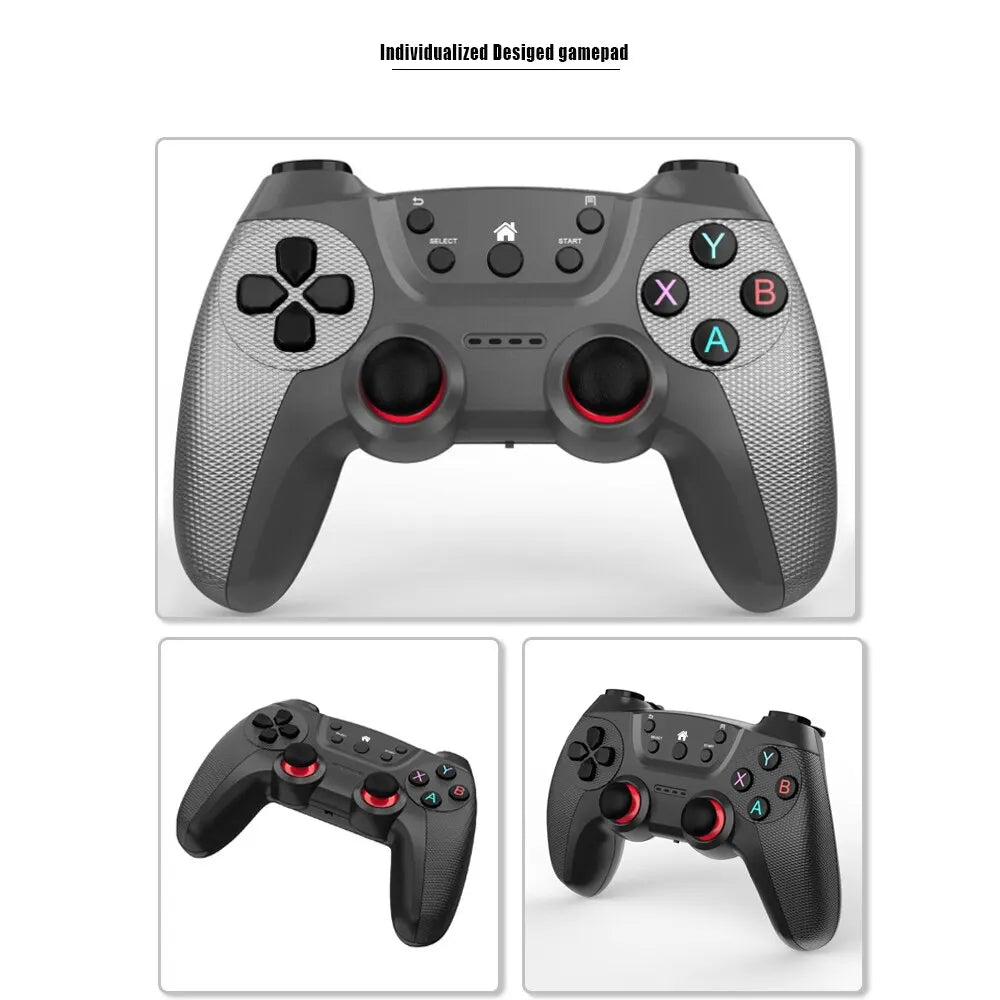 Boyhom Wireless Dual Player 2.4G Gamepad Joystick For Linux PC Smart TV Game Box And Game Stick