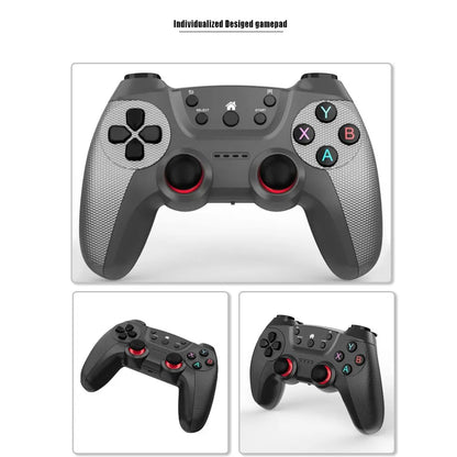 Boyhom Wireless Dual Player 2.4G Gamepad Joystick For Linux PC Smart TV Game Box And Game Stick