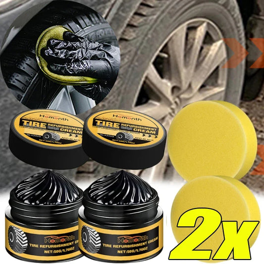 Tire Shine Coating Tyre Gloss Hydrophobic Sealant Wax 50g
