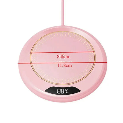 USB Cup Warmer Coffee Mug Heating Coaster With 3 Settings