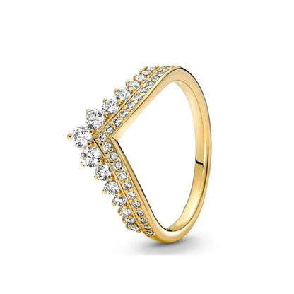 925 Sterling Silver Heart Zircon Ring for Women - Elegant European Wedding Jewelry P2119
