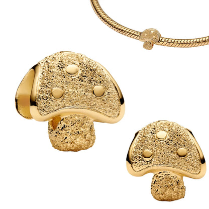 925 Sterling Silver Golden Round Charms with Horse Lion Castle Beads for DIY Womens Jewelry Gift