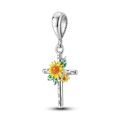 Silver Plated Eternal Symbol Charms Luminous Star Beads Love Dangle Safety Chain for Original Bracelet DIY Jewelry
