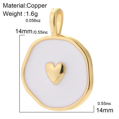 Elegant Blue Eye Heart Necklace Set for Women with Golden Star and Bee Charms on Stainless Steel Chain