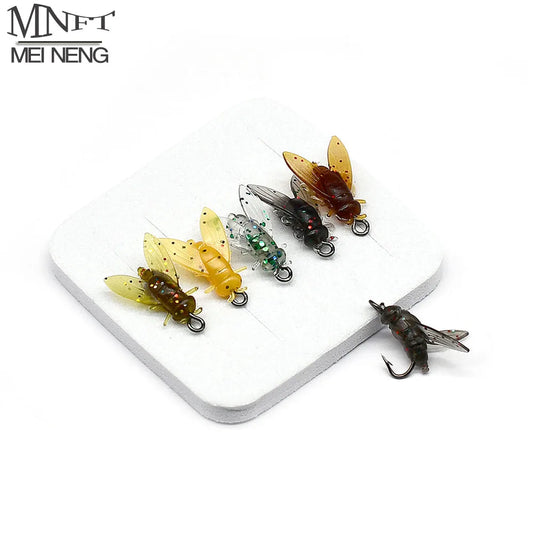 MNFT Mini Bionic Fly Fishing Bait Fly Hook Soft Bait Gear
