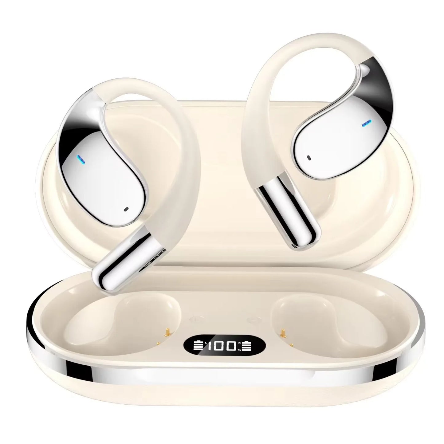 3 in 1 AI Translator Earbuds 144 Languages Noise Cancelling Bluetooth 5.3 Real Time Instant Voice Translation