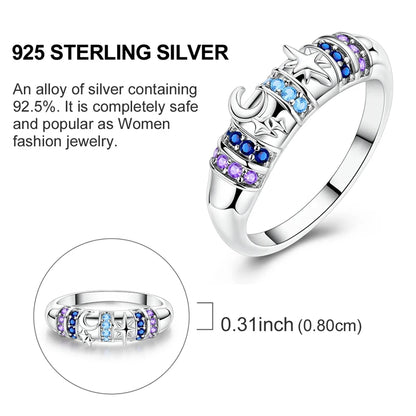 Elegant 925 Sterling Silver Heart Shaped Zircon Ring for Women Perfect for Engagement or Wedding Gift SER070