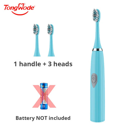 Tongwode Electric Toothbrush Soft Bristle IPX6 Waterproof Oral Care Essential Electric Toothbrush 1