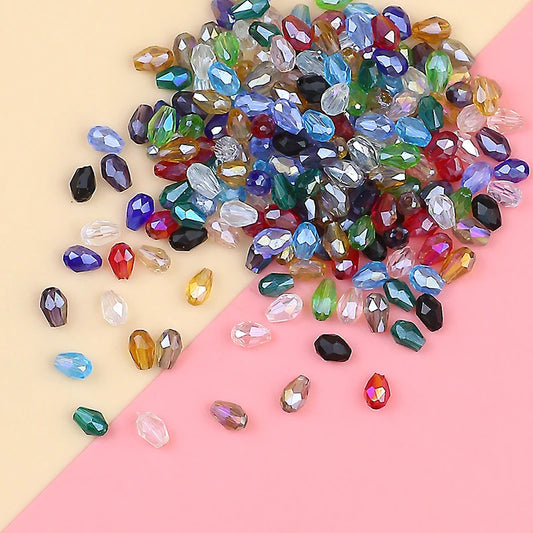Exquisite Austrian Crystal Beads 3x5mm 100PCS for DIY Jewelry Bracelets and Necklaces
