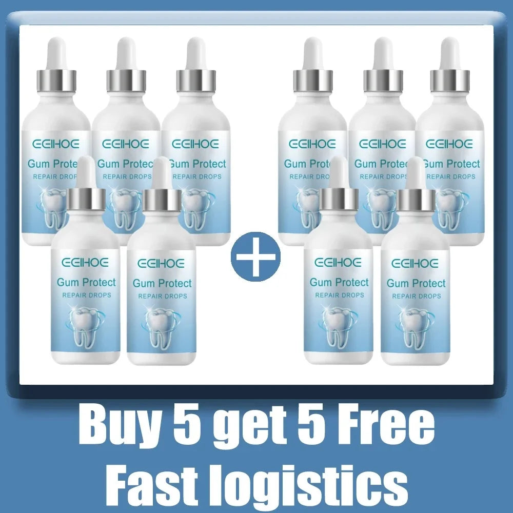 Rapid Repair Gums Serum Relieve Tooth Allergy Drops 10 PCS