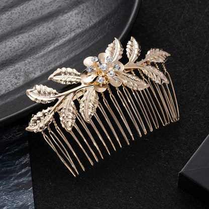 Butterfly Hair Combs - Gold Metal Hairpins for Women - Elegant Bride Accessories 5