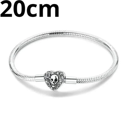 925 Sterling Silver Adjustable Gold Cross Virgin Mary Blue Eye Zircon Charm Bracelet for Women Birthday Gift