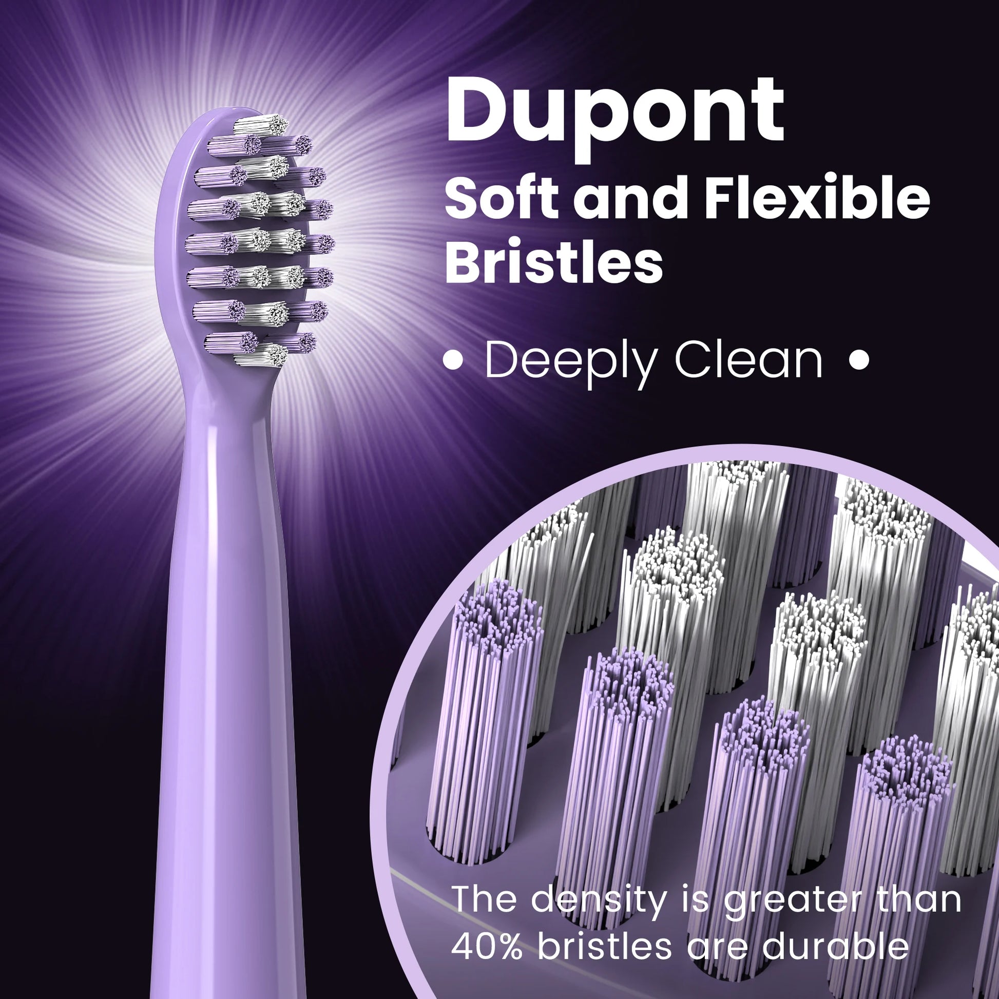 SEJOY Oral Cleaning Sonic Electric Toothbrush IPX7 3 Modes
