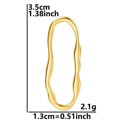 4Pcs Lot Stainless Steel Geometric Hammered Heart Dangle Charms for DIY Jewelry Making S1041-G
