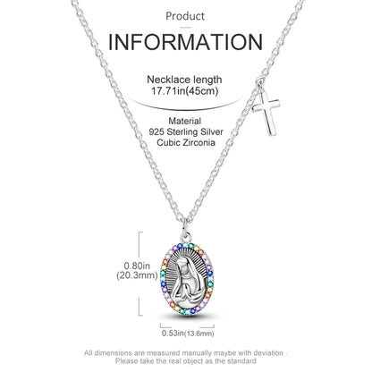 925 Sterling Silver Heart Chain Necklace for Women with Luxury Dog Paw Design Jewelry Gift KTN023
