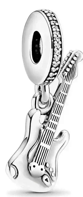 925 Sterling Silver Donut Dessert Charm Beads Zircon Accents for DIY Women Bracelet Jewelry Gift