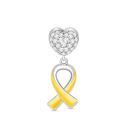 Elegant 925 Silver Backpack Bow Rose Bead Pendant for DIY European Bracelet Jewelry P2033