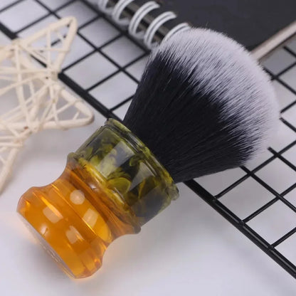 Yaqi 24MM Sagrada Familia Tuxedo Synthetic Shaving Brush Resin Handle