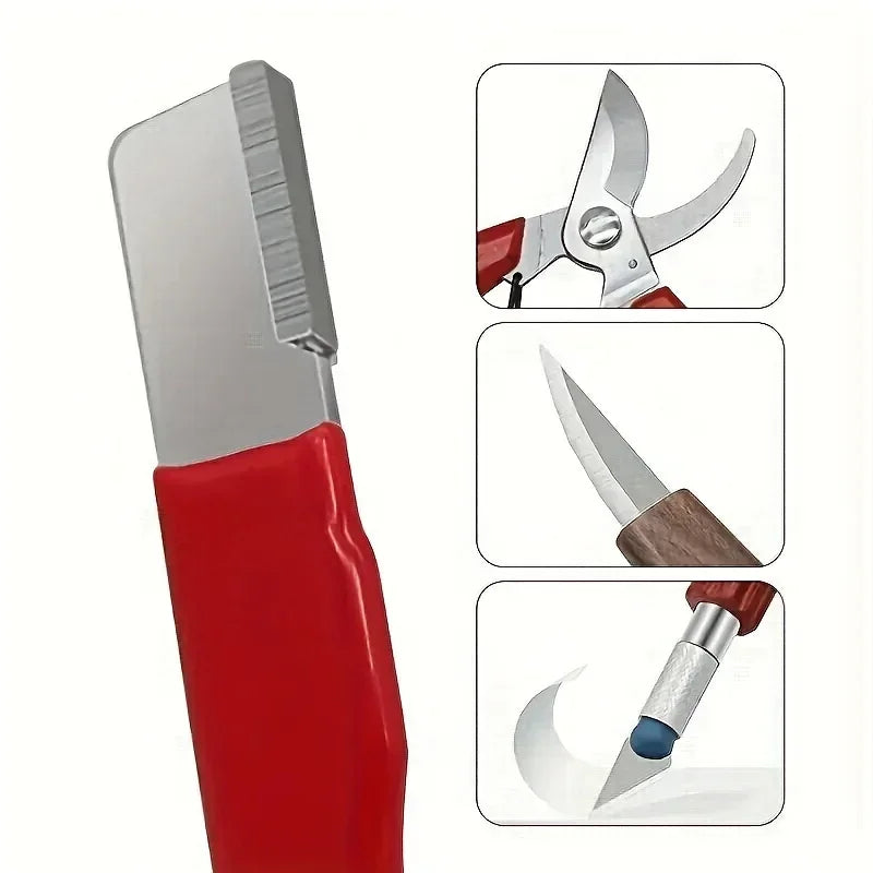 Professional Kitchen Knife Sharpener With Tungsten And Diamond