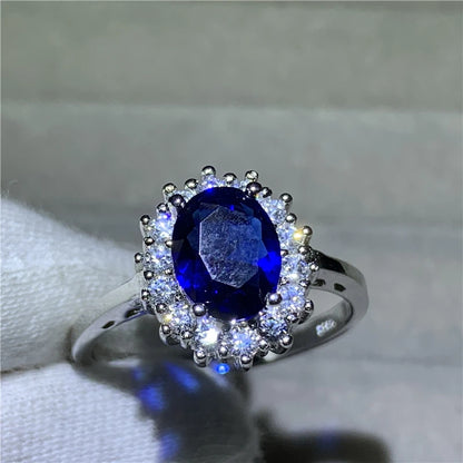 Fashion Anniversary Ring 925 Sterling Silver Moissanite Engagement Wedding Band for Women and Men