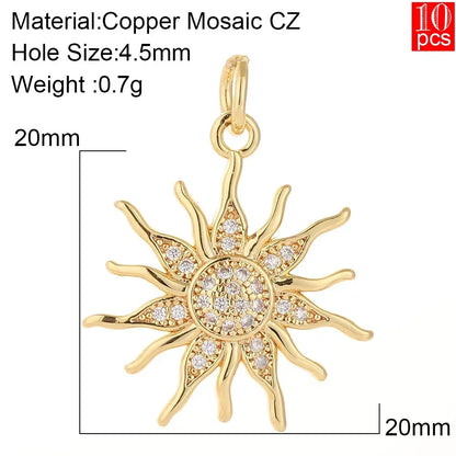Elegant Blue Eye Heart Necklace Set for Women with Golden Star and Bee Charms on Stainless Steel Chain