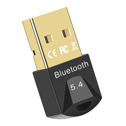 Bluetooth 5.4 USB Adapter for PC Wireless Mouse Keyboard Audio Transmitter Receiver Dongle