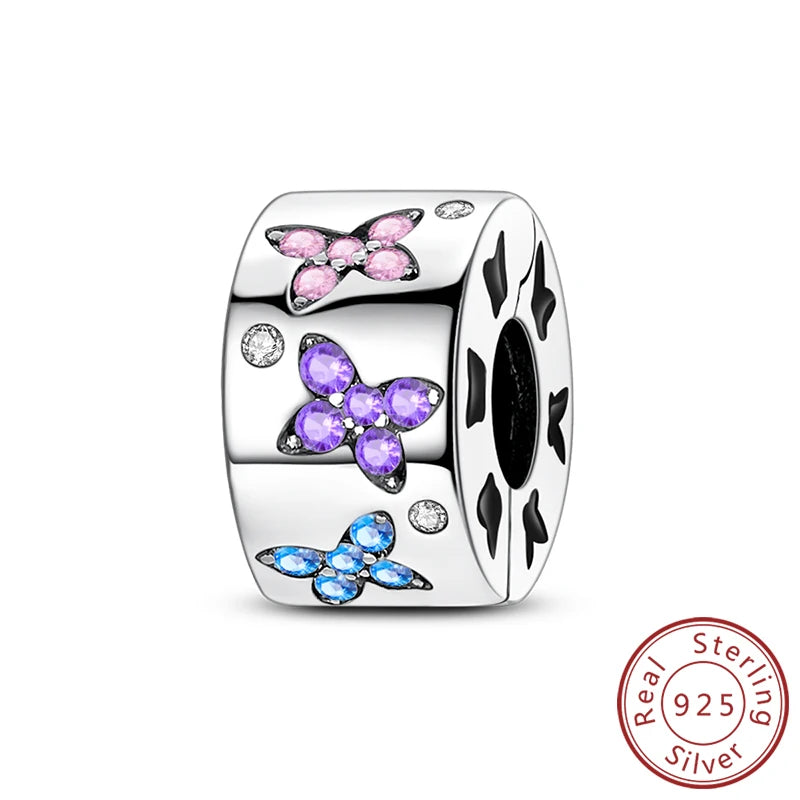 Sterling Silver Charms Set for DIY Pendant Bracelets Creative Jewelry Collection KSC411