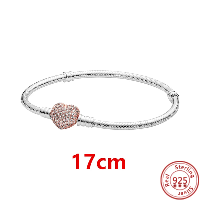 925 Sterling Silver Zodiac Pendant with Colorful Zircon for Charm Bracelets GDL018-21 3mm-4mm