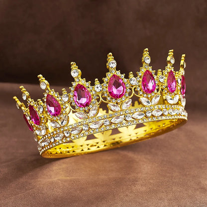 Elegant Royal Tiaras and Crowns for Women - Perfect Princess Prom Bridal Hair Accessories