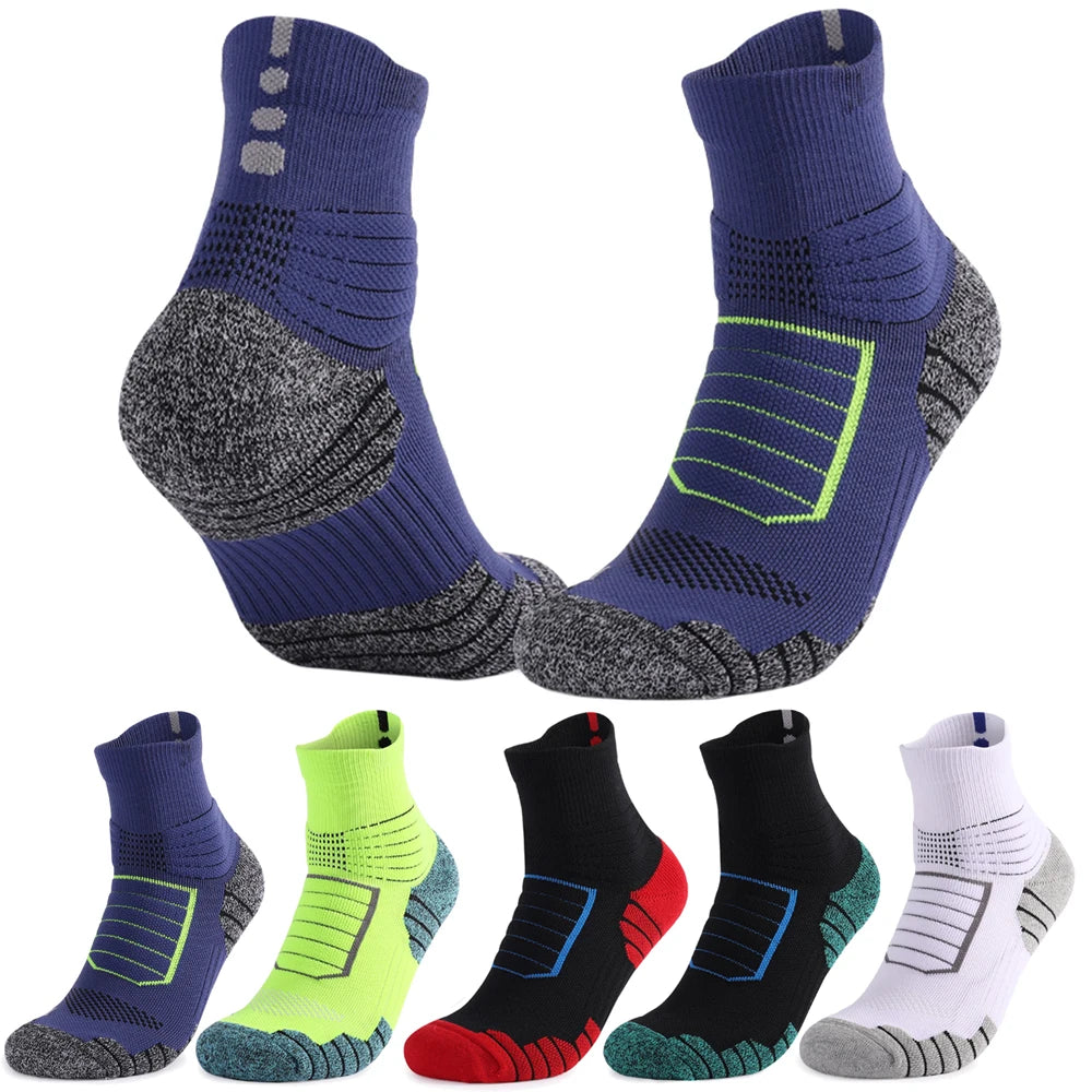 Cotton Basketball Socks Men Thick Towel Bottom Non Slip