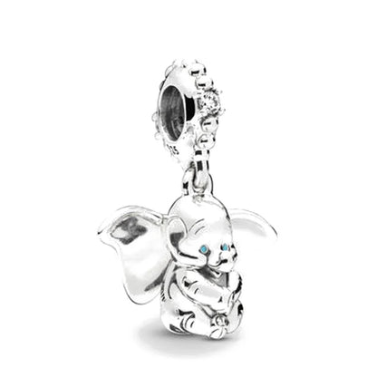 925 Silver Dress Pendant Charms for European Bracelets P025