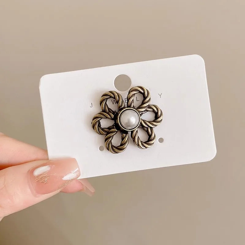 Metal Flower Button Snap Fastener Clip for Perfect Jeans Fit